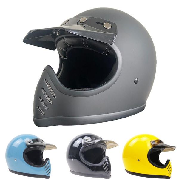 motorcycle helmets professional vintage fiberglass shell full face helmet retro racing street motocross moto capacete motobike casco
motorcycle helmets professional vintage fiberglass shell full face helmet retro racing street motocross moto capacete motobike casco