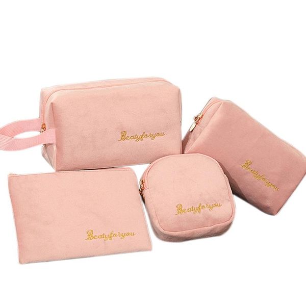 4pcs/set cosmetic bag business makeup case women travel make up zipper organizer storage pouch toiletry wash bath kit bags & cases
4pcs/set cosmetic bag business makeup case women travel make up zipper organizer storage pouch toiletry wash bath kit bags & cases