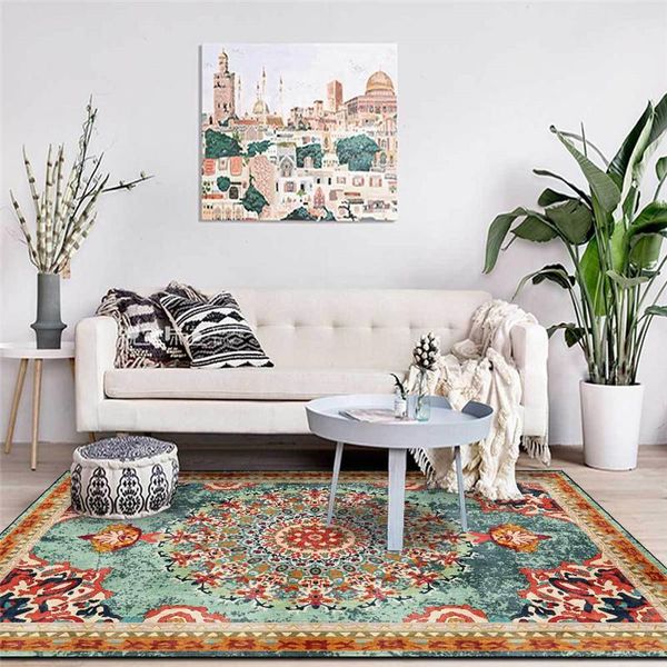 european-style vintage rug geometric green ethnic-style living room bedroom carpet bed blanket bathroom kitchen floor mat carpets
european-style vintage rug geometric green ethnic-style living room bedroom carpet bed blanket bathroom kitchen floor mat carpets