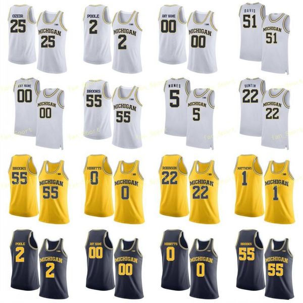 ncaa college michigan wolverines basketball jersey adrien nunez 51 austin davis 55 eli brooks custom stitched, Black
ncaa college michigan wolverines basketball jersey adrien nunez 51 austin davis 55 eli brooks custom stitched, Black