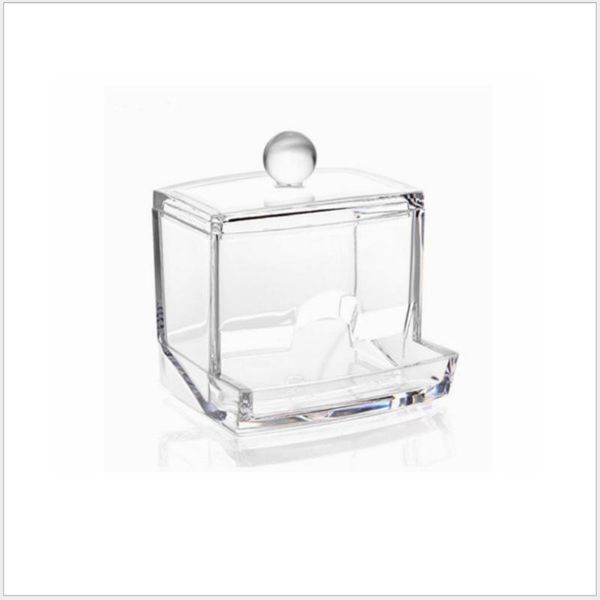storage boxes & bins acrylic cotton swabs holder box portable transparent makeup pad cosmetic container jewelry organizer case 1pc
storage boxes & bins acrylic cotton swabs holder box portable transparent makeup pad cosmetic container jewelry organizer case 1pc