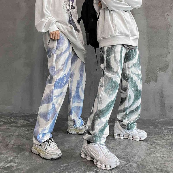 men's pants korean cotton tie-dye fashion retro casual men streetwear wild loose hip-hop straight trousers mens m-2xl df1y, Black
men's pants korean cotton tie-dye fashion retro casual men streetwear wild loose hip-hop straight trousers mens m-2xl df1y, Black