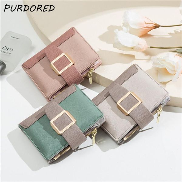 card holders purdored 1 pc women fashion holder leather color matching lady business bank female case wallet, Brown;gray
card holders purdored 1 pc women fashion holder leather color matching lady business bank female case wallet, Brown;gray