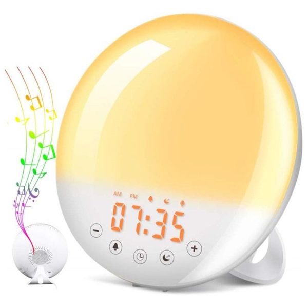 desk & table clocks wake up light alarm clock sunrise/sunset smart nature colorful night touch control led bedside lamp gift
desk & table clocks wake up light alarm clock sunrise/sunset smart nature colorful night touch control led bedside lamp gift