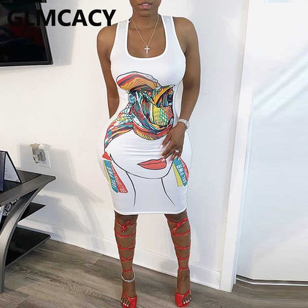 women cartoon printed bodycon dress sleeveless slim fit plus size casual dresses 210702, Black;gray
women cartoon printed bodycon dress sleeveless slim fit plus size casual dresses 210702, Black;gray