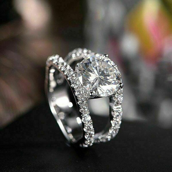 wedding rings huitan luxury 7mm round cubic zirconia ring women full bling cz jewelry party fancy anniversary gift fashion finger, Slivery;golden
wedding rings huitan luxury 7mm round cubic zirconia ring women full bling cz jewelry party fancy anniversary gift fashion finger, Slivery;golden