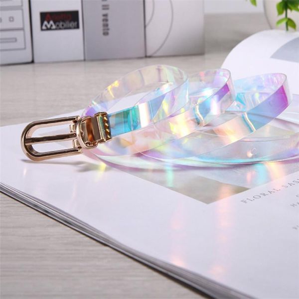 belts 1pc transparent women laser holographic rainbow clear pin buckle wide belt waist bands strap ladies invisible punk waistband, Black;brown
belts 1pc transparent women laser holographic rainbow clear pin buckle wide belt waist bands strap ladies invisible punk waistband, Black;brown