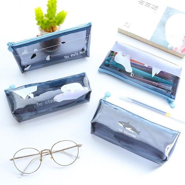 pencil bags cartoon transparent animal case cute kawaii bag creative storage pen pouch office school supplies stationery zakka
pencil bags cartoon transparent animal case cute kawaii bag creative storage pen pouch office school supplies stationery zakka