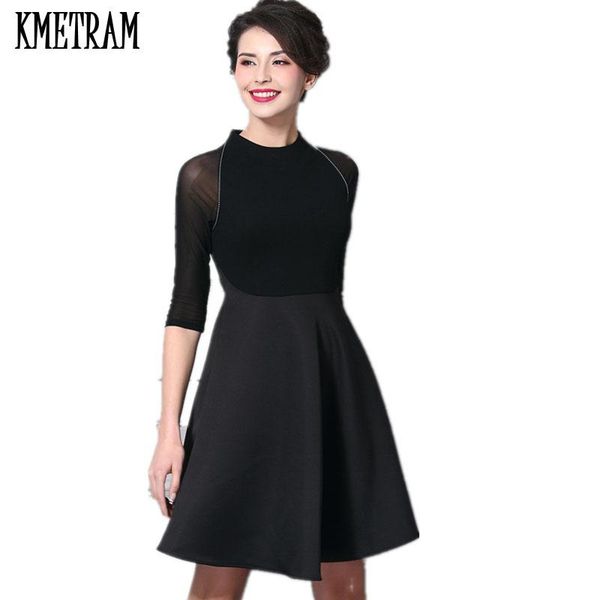 casual dresses 2021 spring eurpean style women elegant black o-collar patchwork slim womens clothing vestidos yjz039, Black;gray
casual dresses 2021 spring eurpean style women elegant black o-collar patchwork slim womens clothing vestidos yjz039, Black;gray