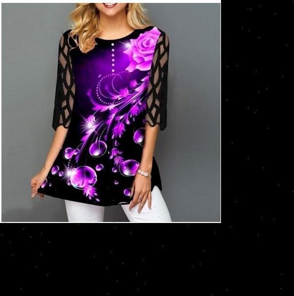 women shirt plus size 4xl 5xl blouse female spring summer o neck half sleeve lace print boho, White
women shirt plus size 4xl 5xl blouse female spring summer o neck half sleeve lace print boho, White