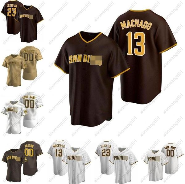 2021 new custom 23 fernando tatis jr. jersey 13 manny machado 9 jake cronenworth 19 tony gwynn 29 dinelson lamet 10 jurickson profar basebal, Blue;black
2021 new custom 23 fernando tatis jr. jersey 13 manny machado 9 jake cronenworth 19 tony gwynn 29 dinelson lamet 10 jurickson profar basebal, Blue;black