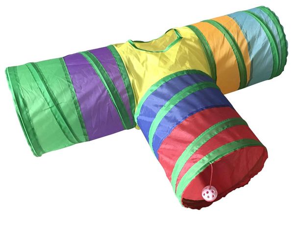 cat toys 3 holes funny pet tunnel kitten puppy ferrets dog play tubes balls foldable storage 2 colors
cat toys 3 holes funny pet tunnel kitten puppy ferrets dog play tubes balls foldable storage 2 colors