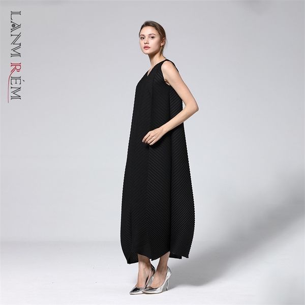 sleeveless summer dress for women round neck fold irregular loose plus size suspender dresses casual tv581 210526, Black;gray
sleeveless summer dress for women round neck fold irregular loose plus size suspender dresses casual tv581 210526, Black;gray