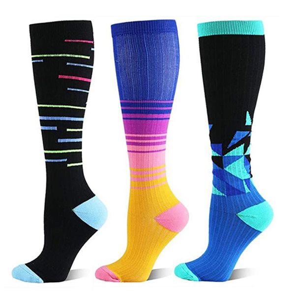 men's socks 3 pair compression pack running sport for women & men 20-30 mmhg support marathon cycling edema diabetes, Black
men's socks 3 pair compression pack running sport for women & men 20-30 mmhg support marathon cycling edema diabetes, Black