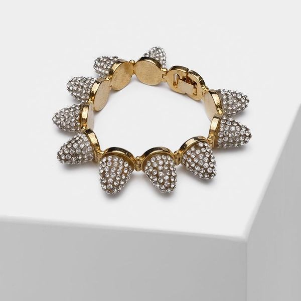 charm bracelets amorita boutique exaggerated fashion zircon conical bracelet, Golden;silver
charm bracelets amorita boutique exaggerated fashion zircon conical bracelet, Golden;silver
