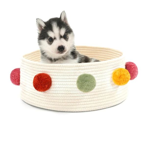 cat beds & furniture cute round woven bite-resistant bed house mat summer sleeping cats nest scratcher pet cushion portable pets supplies
cat beds & furniture cute round woven bite-resistant bed house mat summer sleeping cats nest scratcher pet cushion portable pets supplies