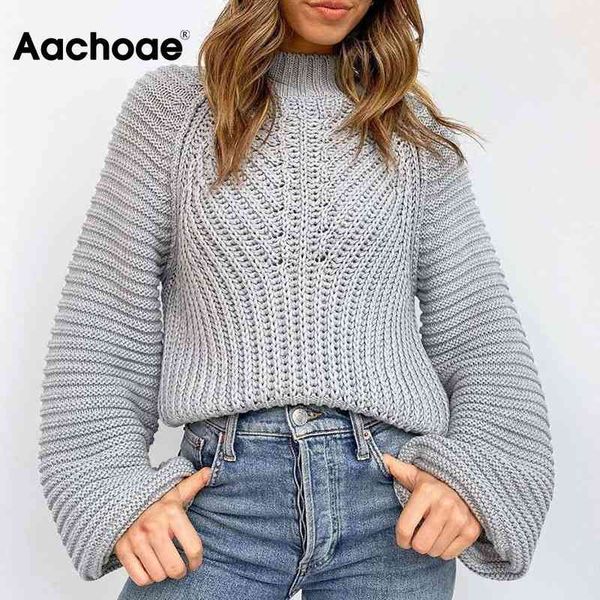 aachoae fashion lantern long sleeve gray sweater women solid stripe knitted sweaters loose stylish lady pullover sweater 210413, White;black
aachoae fashion lantern long sleeve gray sweater women solid stripe knitted sweaters loose stylish lady pullover sweater 210413, White;black