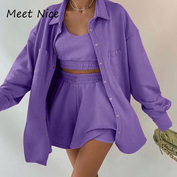 women's tracksuits three piece set women o neck crop shorts and coat 3 pieces autumn long sleeve tracksuit conjunto feminino, Gray
women's tracksuits three piece set women o neck crop shorts and coat 3 pieces autumn long sleeve tracksuit conjunto feminino, Gray