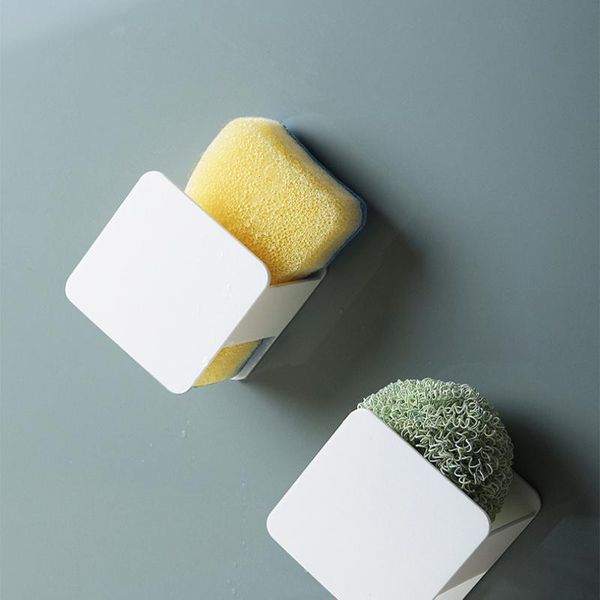 hooks & rails 1pc storage rack sink holder sponge wipe steel wire ball drain wall-mounted scouring pad home kitchen tools
hooks & rails 1pc storage rack sink holder sponge wipe steel wire ball drain wall-mounted scouring pad home kitchen tools