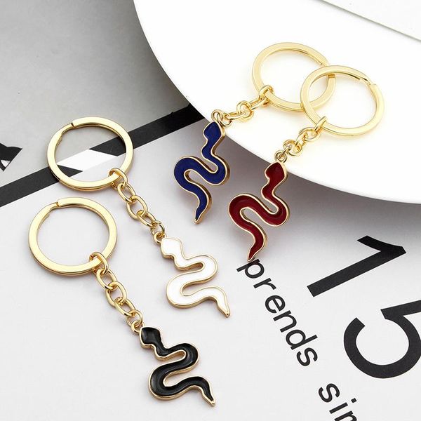 keychains car keychain serpentine creative key holder metal ring chain keyring auto accessories, Silver
keychains car keychain serpentine creative key holder metal ring chain keyring auto accessories, Silver