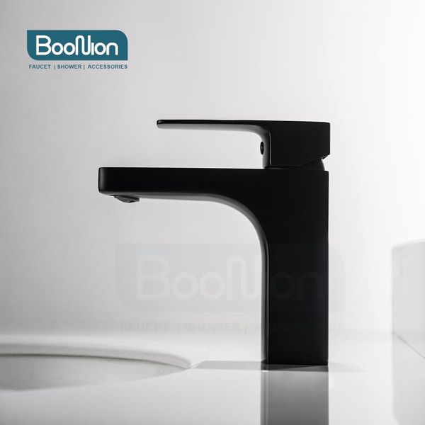 boonion brass basin mixer matted black bathroom tap single handle & cold hole simple style sink faucets
boonion brass basin mixer matted black bathroom tap single handle & cold hole simple style sink faucets