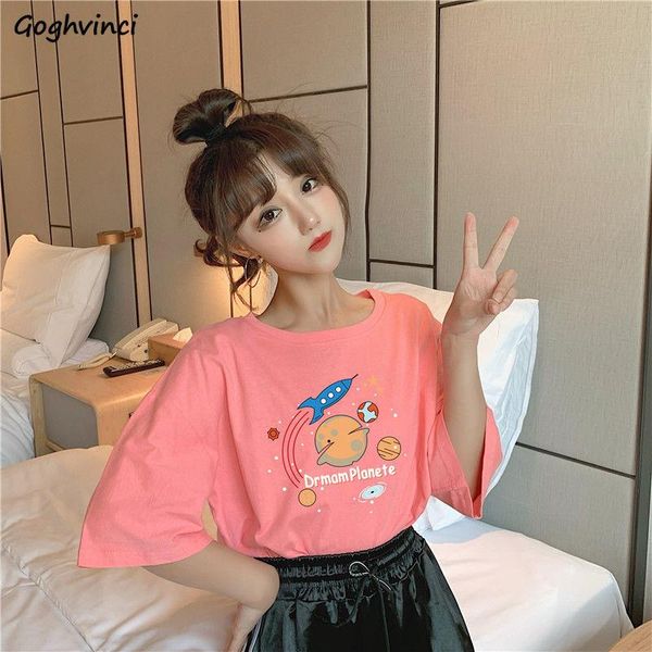 women's t-shirt women short sleeve t-shirts summer casual cartoon print o-neck korean style loose harajuku student streetwear c, White
women's t-shirt women short sleeve t-shirts summer casual cartoon print o-neck korean style loose harajuku student streetwear c, White