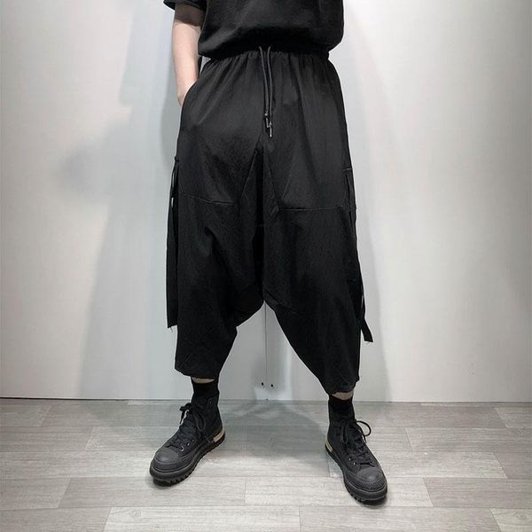 men's pants fashion trend multi pockets loose personality simple harlem large size 8, Black
men's pants fashion trend multi pockets loose personality simple harlem large size 8, Black