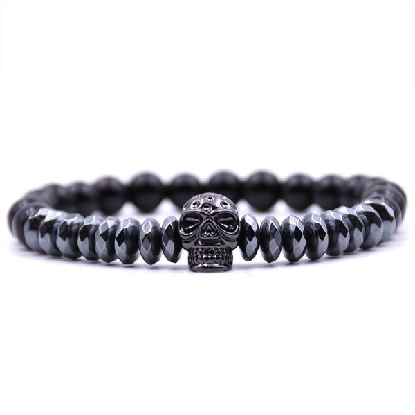 special offer 70% off style zircon bracelet skull copper jewelry, Black 
special offer 70% off style zircon bracelet skull copper jewelry, Black