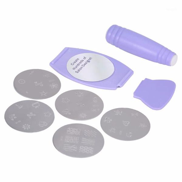 1set fashionable design plates professional nail art stamp stamping polish diy kit decoration 1, Silver
1set fashionable design plates professional nail art stamp stamping polish diy kit decoration 1, Silver
