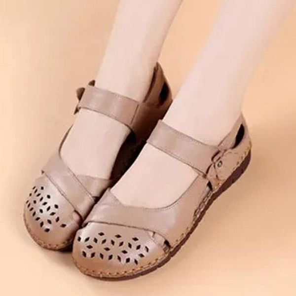 summer leather women's sandals ethnic style middle-aged and elderly mother shoes comfortable massage non-slip tendon bottom, Black
summer leather women's sandals ethnic style middle-aged and elderly mother shoes comfortable massage non-slip tendon bottom, Black