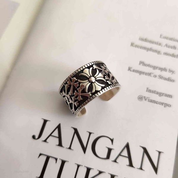luxury designer fashion chaozhou 925 sterling cross opening, crotalon silver ring, korean wide version, Red;brown
luxury designer fashion chaozhou 925 sterling cross opening, crotalon silver ring, korean wide version, Red;brown