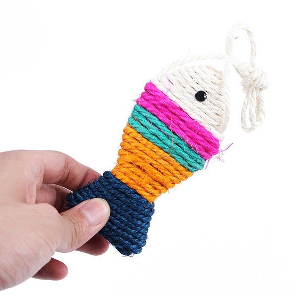 cat toys 5pcs colorful sisal toy fish flat and durable funny playing for cats chewing interactive products
cat toys 5pcs colorful sisal toy fish flat and durable funny playing for cats chewing interactive products