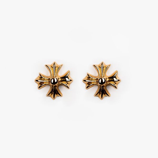 backs earrings s925 silver plated 22k gold small cross street hip hop punk, White
backs earrings s925 silver plated 22k gold small cross street hip hop punk, White