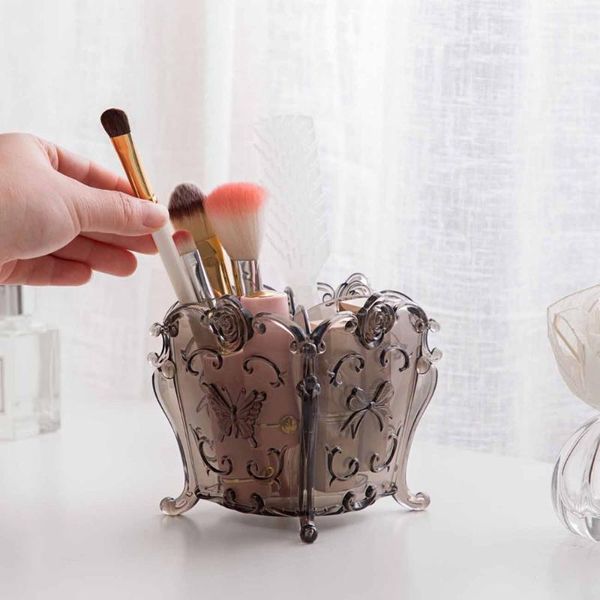 makeup brush pen holder case deskcosmetic storage box container acrylic organizer 4 grid boxes & bins
makeup brush pen holder case deskcosmetic storage box container acrylic organizer 4 grid boxes & bins