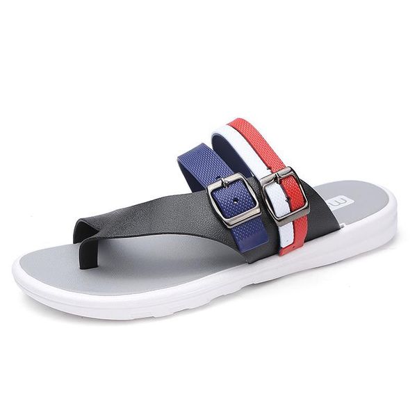 slippers swimming pool flip flops men summer beach casual sandals men's street fashion imitation leather sports shoes ahje, Black
slippers swimming pool flip flops men summer beach casual sandals men's street fashion imitation leather sports shoes ahje, Black