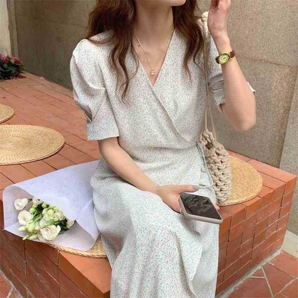 chic long dresses summer vintage party dress elegant femme florals office lady beach gentle retro vestidos 210525, Black;gray 
chic long dresses summer vintage party dress elegant femme florals office lady beach gentle retro vestidos 210525, Black;gray