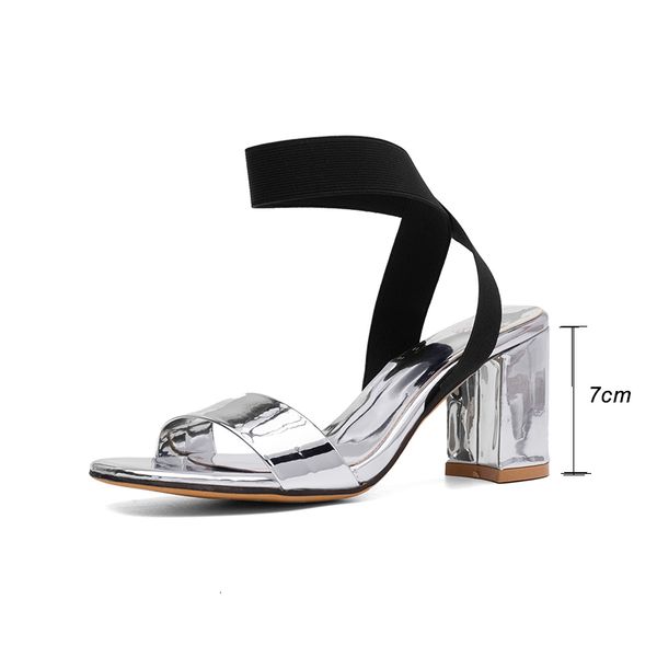 slippers mirror patent leather womans sandals summer woman shoes open toe square heel ladies shoe elastic band party wedding pumps, Black
slippers mirror patent leather womans sandals summer woman shoes open toe square heel ladies shoe elastic band party wedding pumps, Black