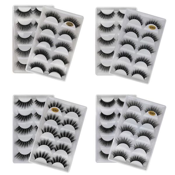 false eyelashes 5pairs 3d mink lashes natural soft imitation thick eyelash extension makeup beauty cosmetics
false eyelashes 5pairs 3d mink lashes natural soft imitation thick eyelash extension makeup beauty cosmetics