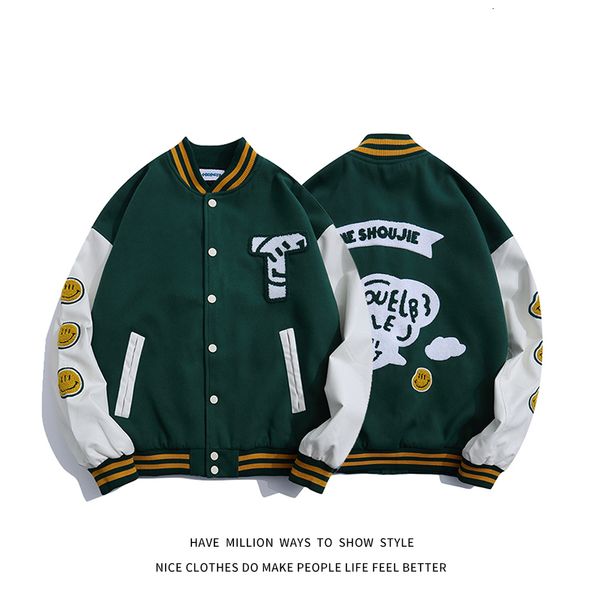 men's jackets letterman bomber jacket, unisex, baseball jacket, street coat, novelty, autumn and spring, Black;brown
men's jackets letterman bomber jacket, unisex, baseball jacket, street coat, novelty, autumn and spring, Black;brown