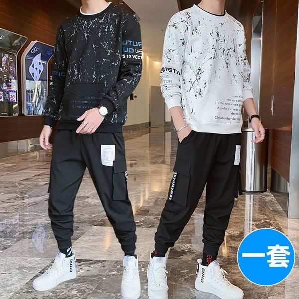 men's tracksuits tracksuit men sets winter hoodies pants 2 piece set 2021 running hoody mens sweatshirt sport joggers sweatpants suit, Gray
men's tracksuits tracksuit men sets winter hoodies pants 2 piece set 2021 running hoody mens sweatshirt sport joggers sweatpants suit, Gray