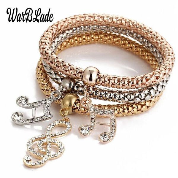 charm bracelets warblade 2021 fashion jewelry gold color & bangles crystal popcorn chain bracelet for women wedding pulseira 3pcs/set, Golden;silver
charm bracelets warblade 2021 fashion jewelry gold color & bangles crystal popcorn chain bracelet for women wedding pulseira 3pcs/set, Golden;silver
