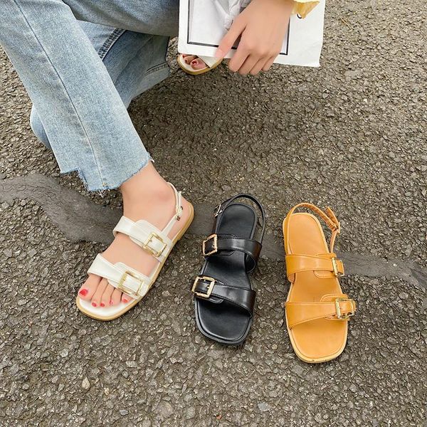 sandals fashion womens shoes 2021 beach clear heels all-match buckle strap luxury flat girls low summer slipper rubber pu ba, Black
sandals fashion womens shoes 2021 beach clear heels all-match buckle strap luxury flat girls low summer slipper rubber pu ba, Black