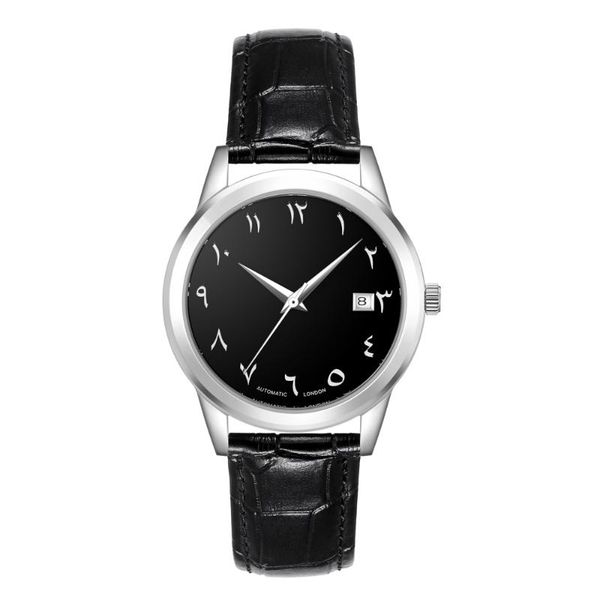 wristwatches automatic self-wind arabic numbers watch arabian clocks muslim watches auto movement, Slivery;brown
wristwatches automatic self-wind arabic numbers watch arabian clocks muslim watches auto movement, Slivery;brown
