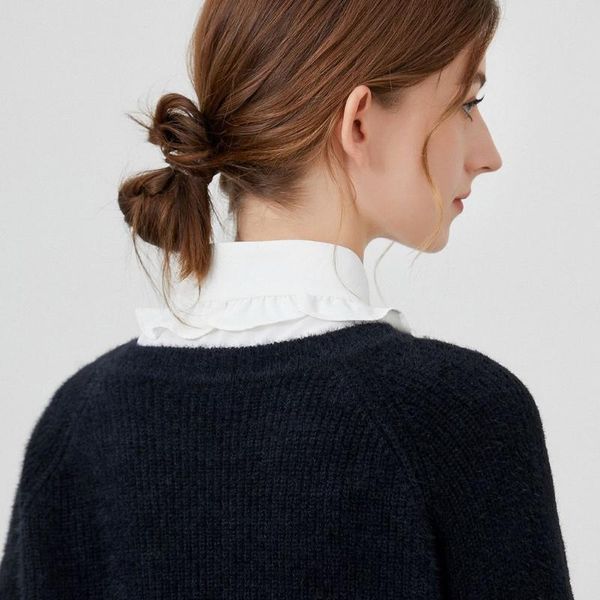 neck ties 066c women agaric ruffled lapel false collar european maid student white half shirt, Blue;purple
neck ties 066c women agaric ruffled lapel false collar european maid student white half shirt, Blue;purple