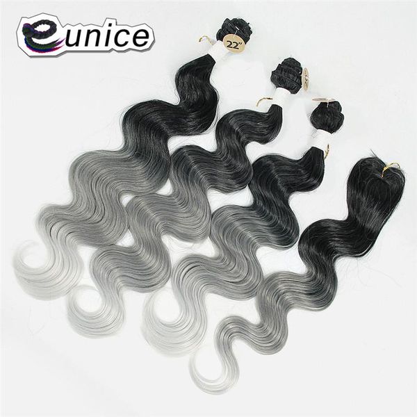 human ponytails synthetic honey blonde hair bundles with closure body wave ombre eunice weave t1b grey sew in weft 4pieces/lot, Black
human ponytails synthetic honey blonde hair bundles with closure body wave ombre eunice weave t1b grey sew in weft 4pieces/lot, Black