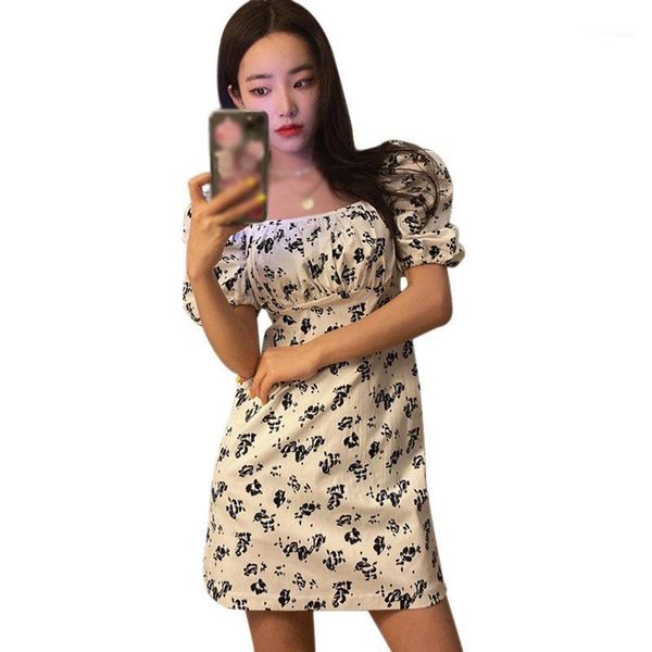 casual dresses women summer bubble sleeve short-sleeved dress short square collar vintage vestidos, Black;gray
casual dresses women summer bubble sleeve short-sleeved dress short square collar vintage vestidos, Black;gray