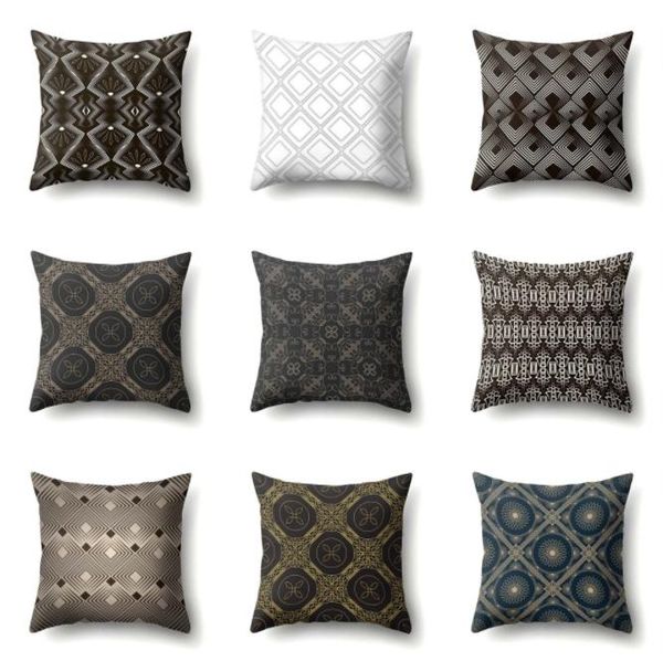 black and white geometric decorative pillowcases polyester throw pillow case striped pillowcase
black and white geometric decorative pillowcases polyester throw pillow case striped pillowcase