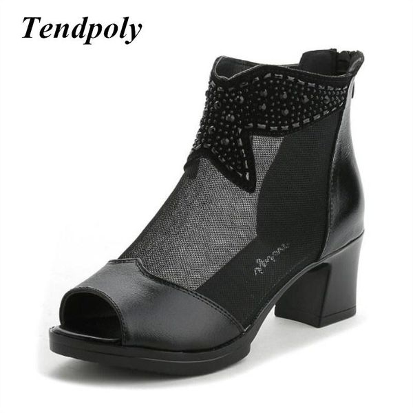 retro fashion mesh yarn women sandals summer with fish head genuine cowhide models national casual women's singles shoes, Black
retro fashion mesh yarn women sandals summer with fish head genuine cowhide models national casual women's singles shoes, Black