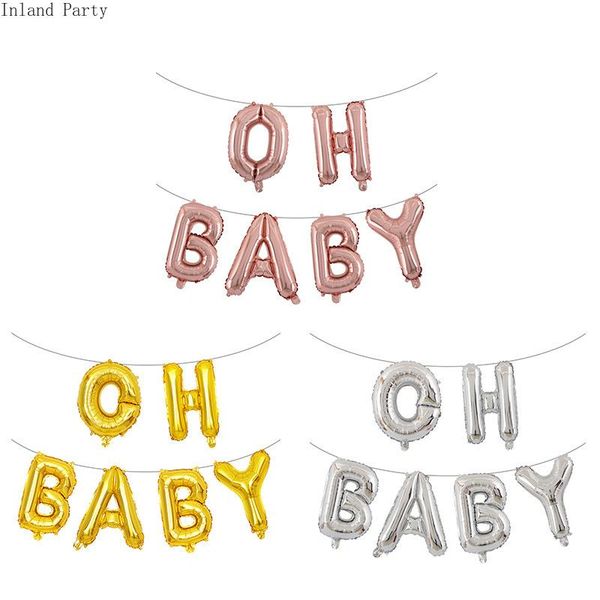party decoration 6pcs 16inch gold silver oh baby letter foil balloons banner for christening baptism gender reveal shower
party decoration 6pcs 16inch gold silver oh baby letter foil balloons banner for christening baptism gender reveal shower