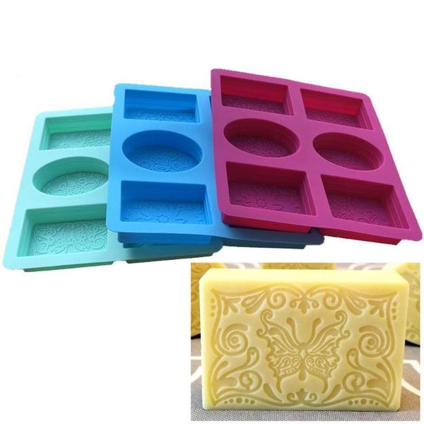 craft tools 6 cavity rectangle oval silicone soap mold handmade bathroom making forms for home u3g2
craft tools 6 cavity rectangle oval silicone soap mold handmade bathroom making forms for home u3g2